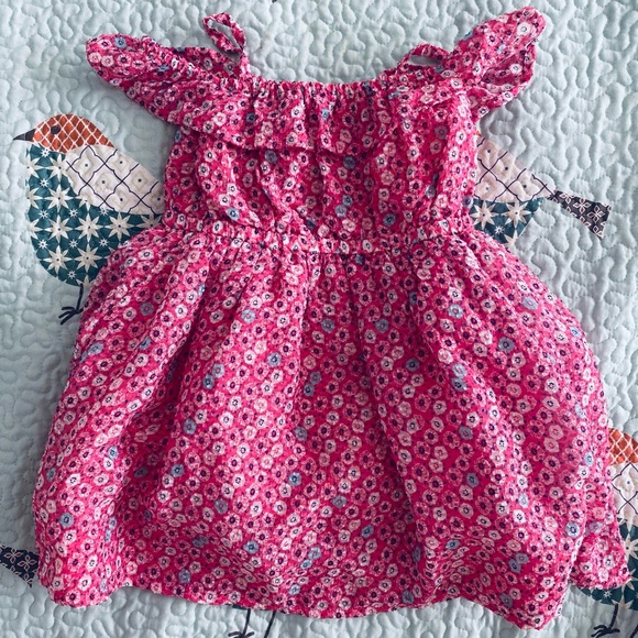 Pink floral patterned Gymboree dress (Brand new)